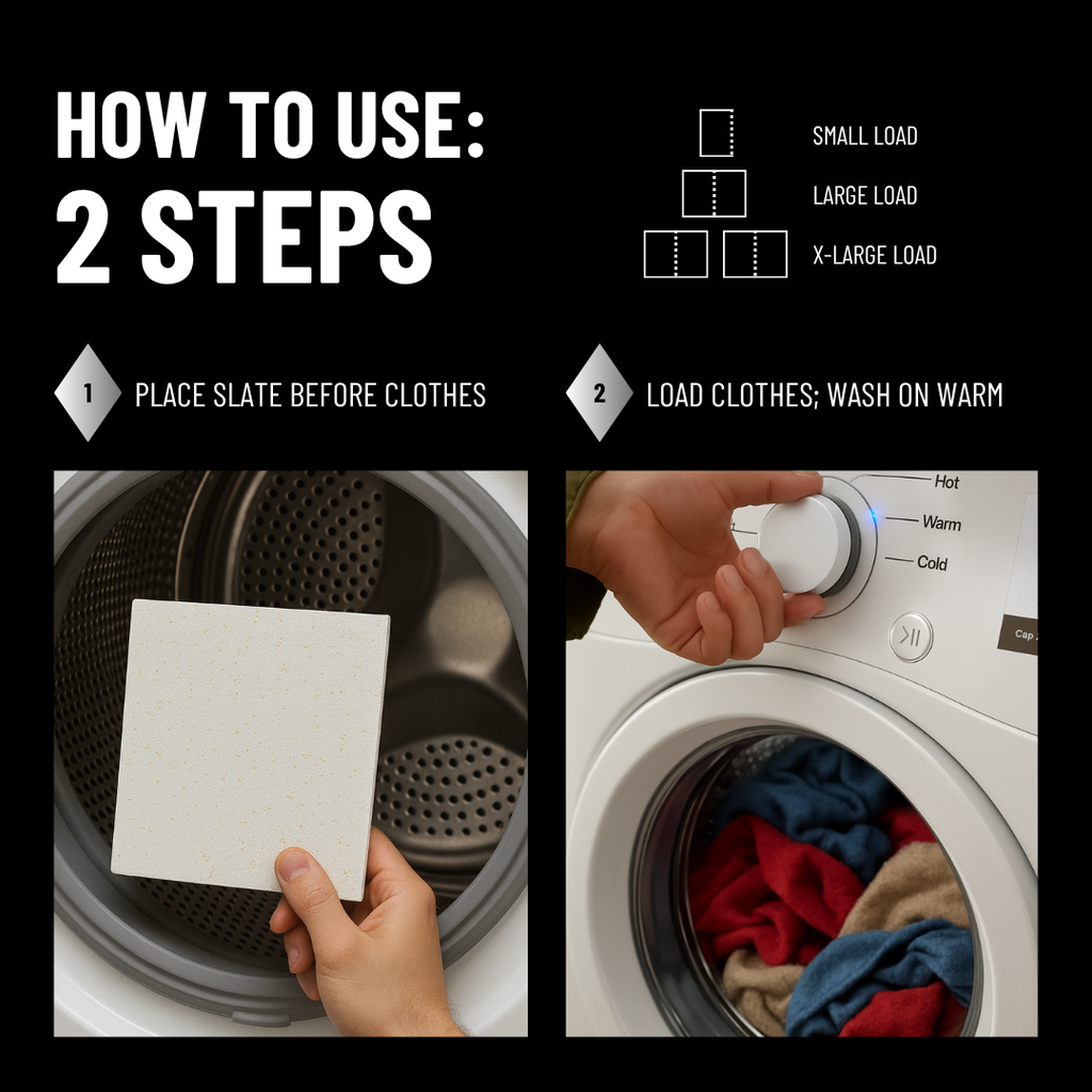 Unscented Detergent Slates™ (80 Loads)